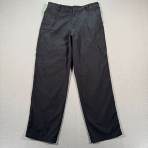 REI Windbreaker Pants Mens 34x32 Black UPF 50 Hiking Outdoor Chino Activewear‎